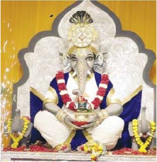 गणेशजी की महाआरती व छप्पन भोग