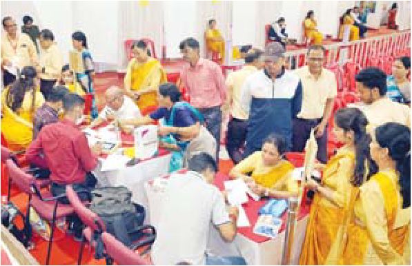 25 चिकित्सकों ने दी सेवाएं