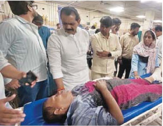 कांग्रेस ने की एक करोड़ के मुआवजे की मांग