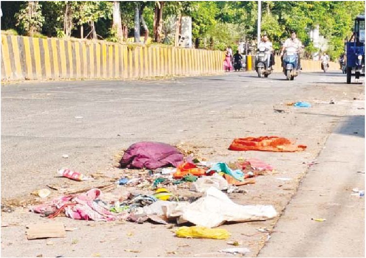 शहर में सफाई की व्यवस्था चरमराई