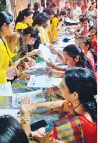 माहेश्वरी कुटुम्ब करा रहा है गरबा प्रशिक्षण